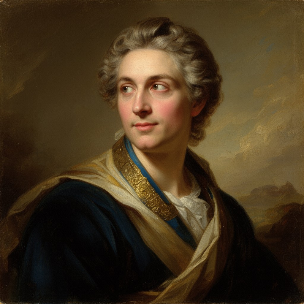 AI-generated illustration of Jean-Baptiste Regnault