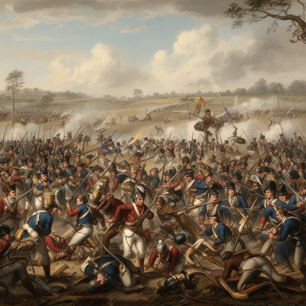 AI-generated illustration of Battle of Grüneberg