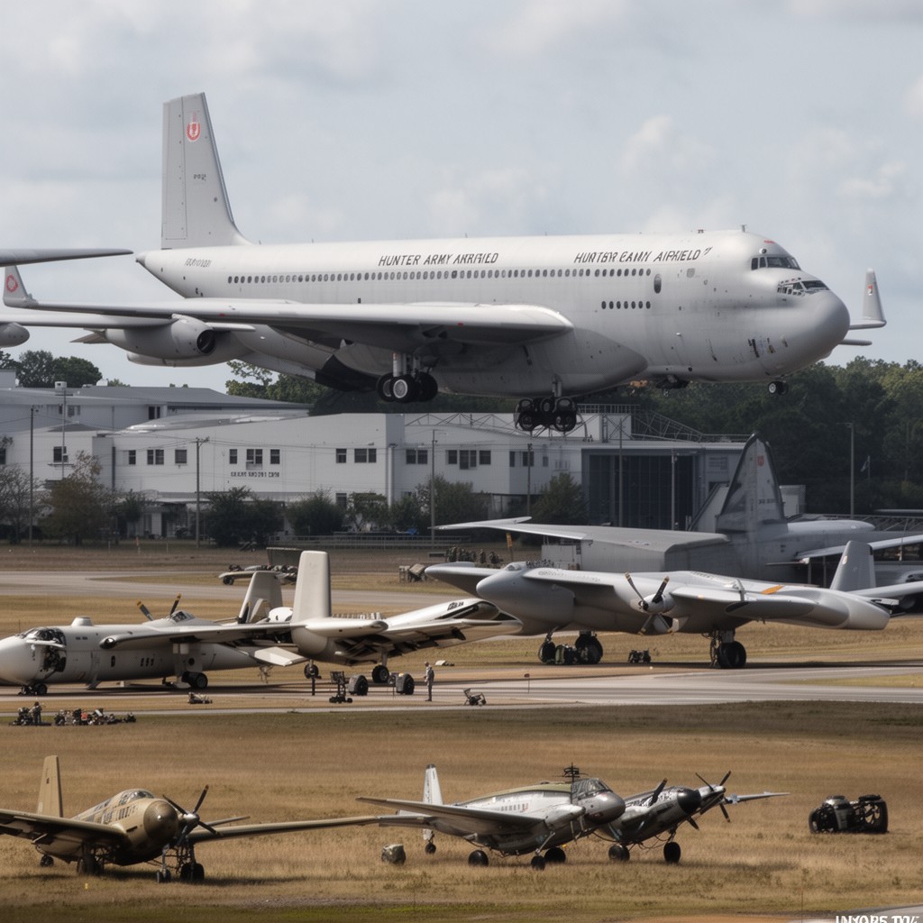 AI-generated illustration of Hunter Army Airfield, Georgia