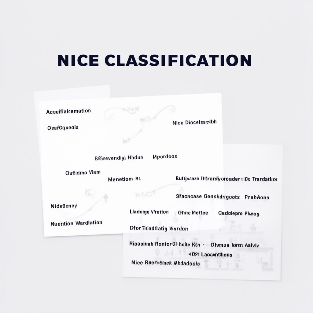 AI-generated illustration of Nice Classification