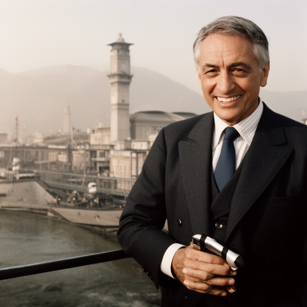 AI-generated illustration of Giovanni Agnelli