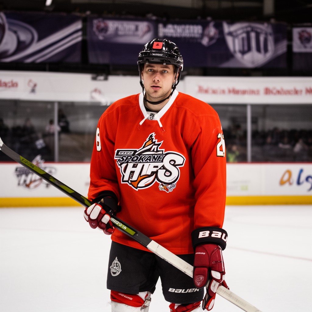 AI-generated illustration of Spokane Chiefs