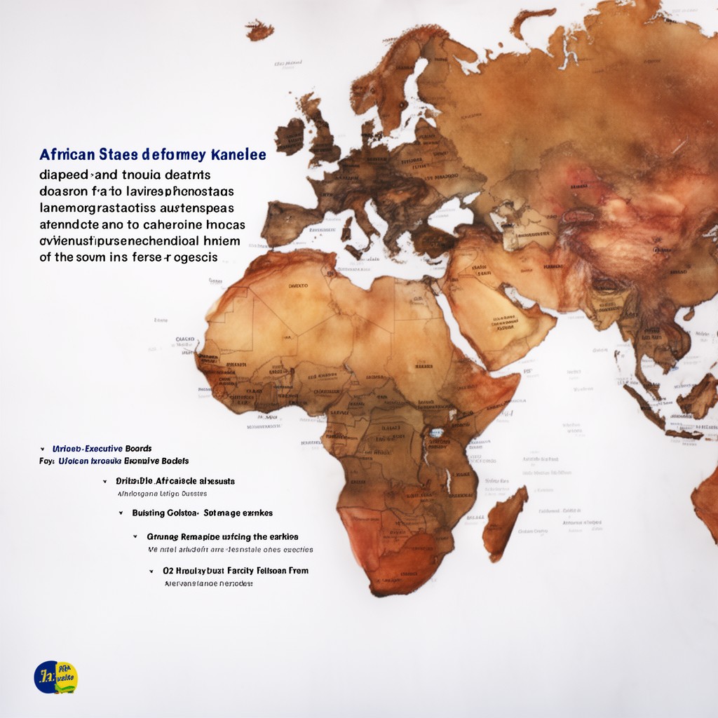 AI-generated illustration of African States