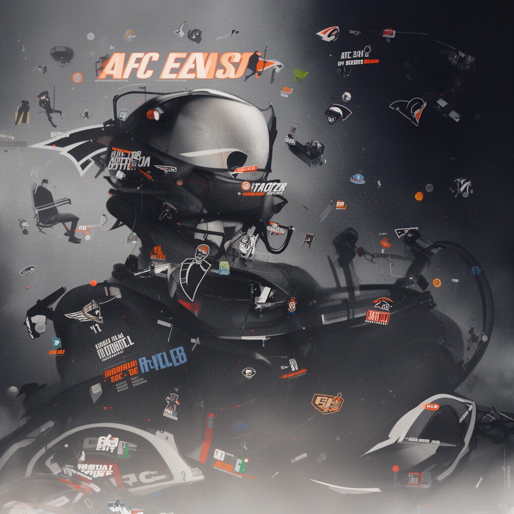 AI-generated illustration of AFC East