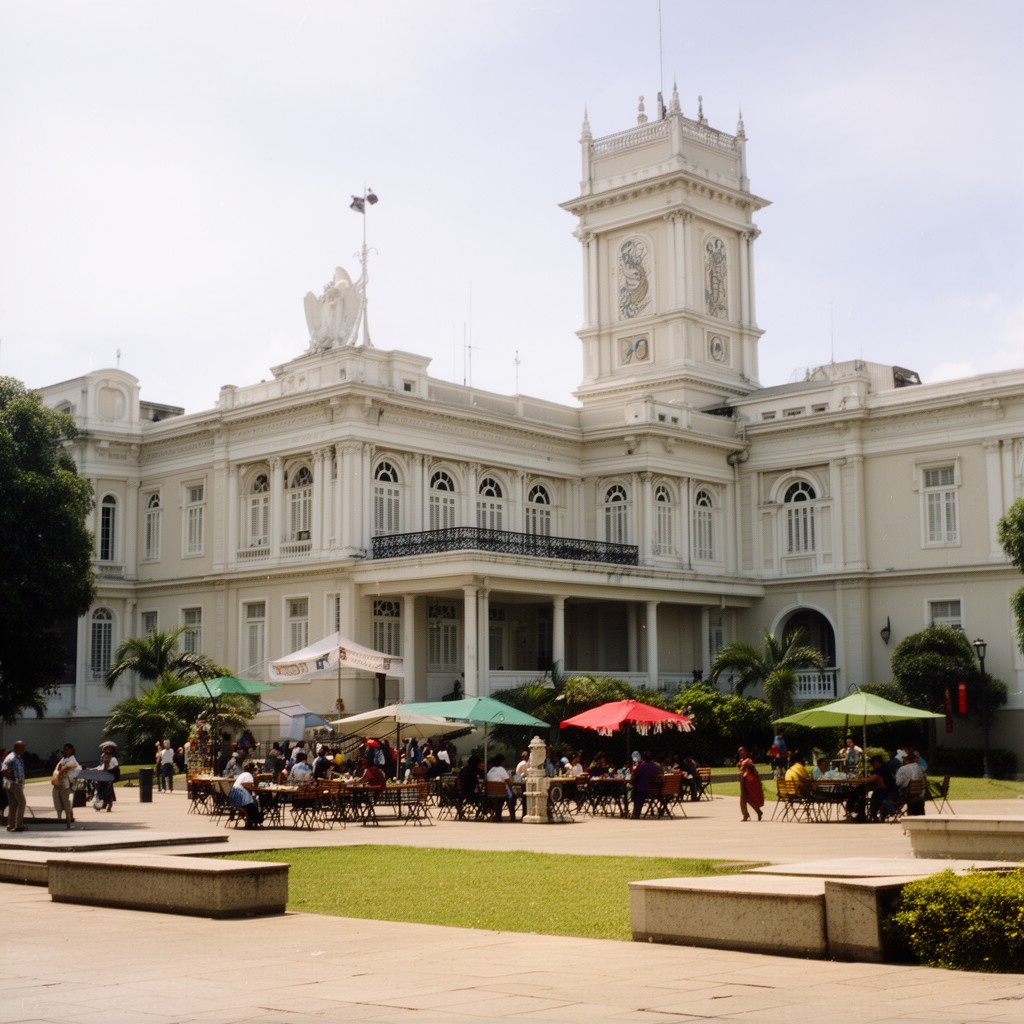 AI-generated illustration of University of El Salvador