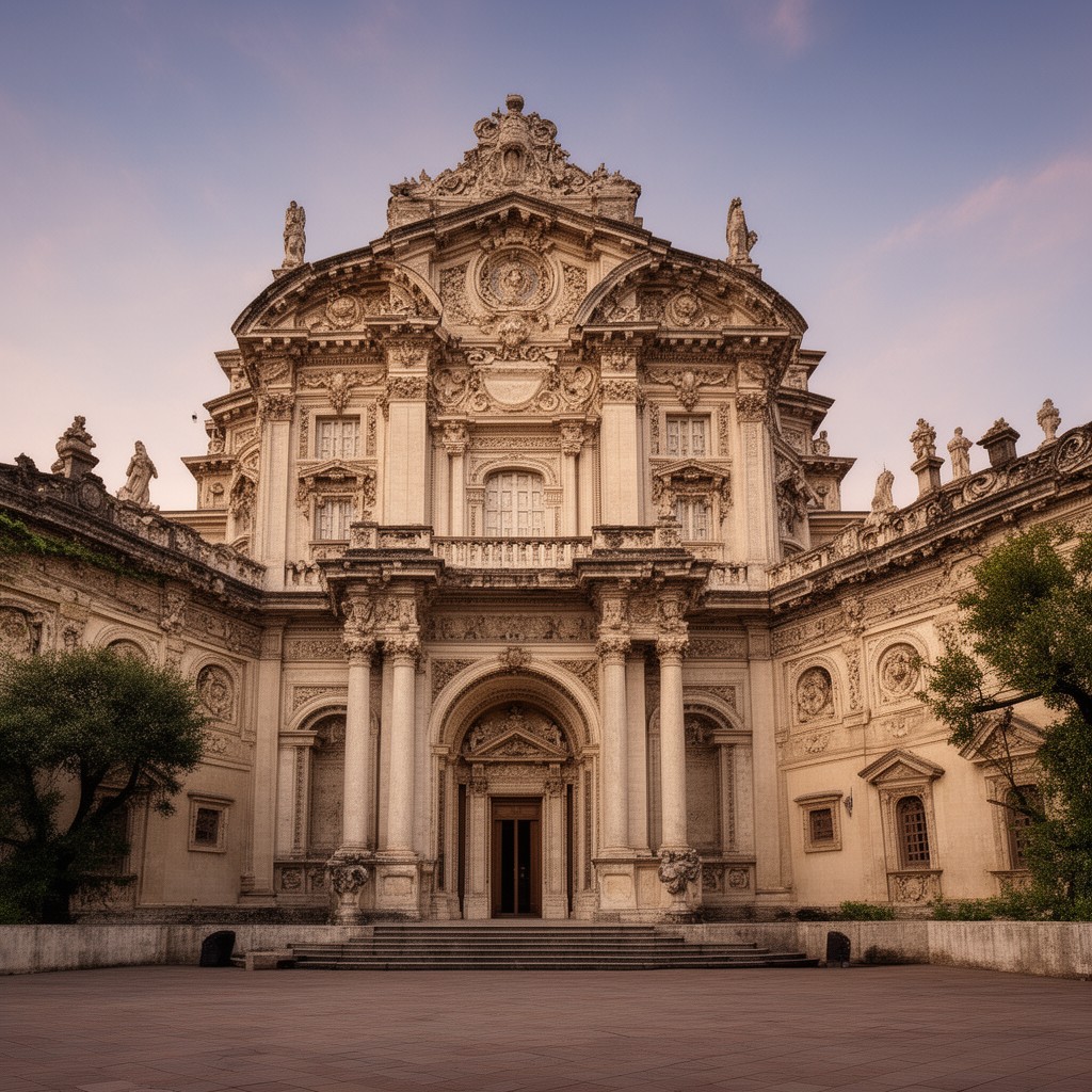 AI-generated illustration of Italian Renaissance Revival