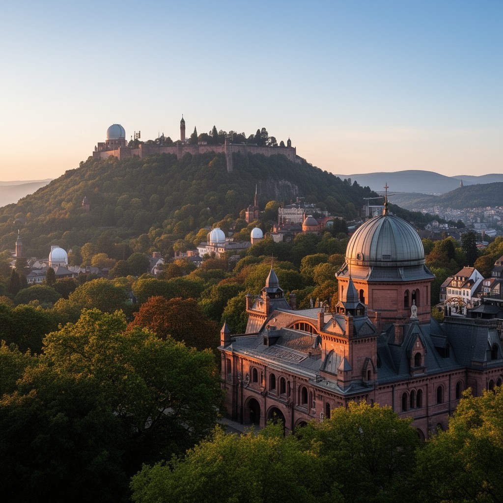 AI-generated illustration of Königstuhl