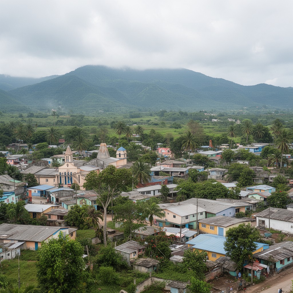 AI-generated illustration of Diocese of Haiti
