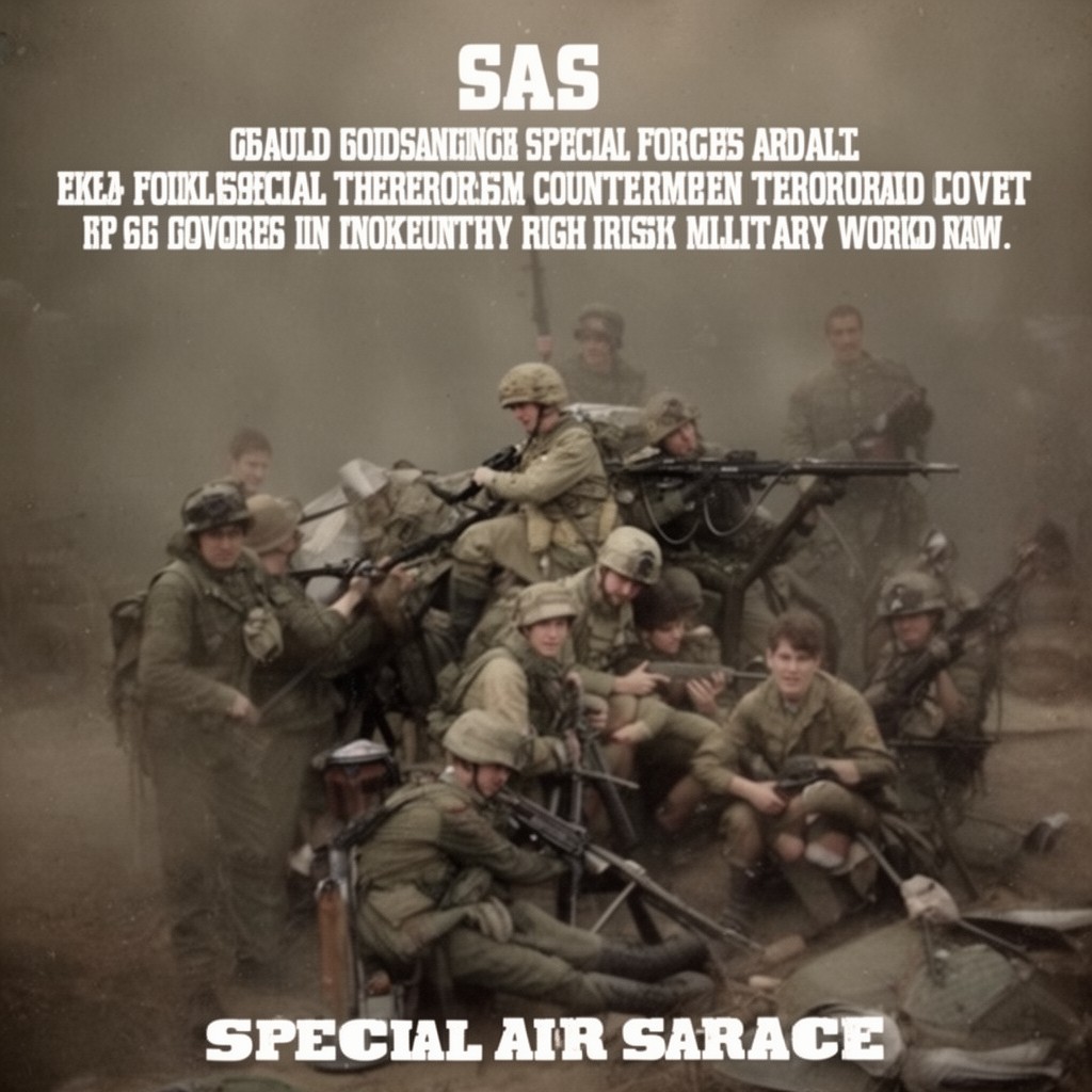 AI-generated illustration of Special Air Service