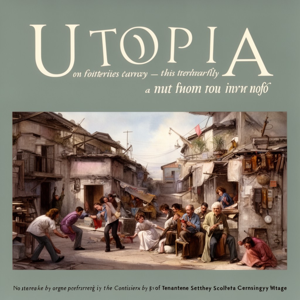 AI-generated illustration of Utopia