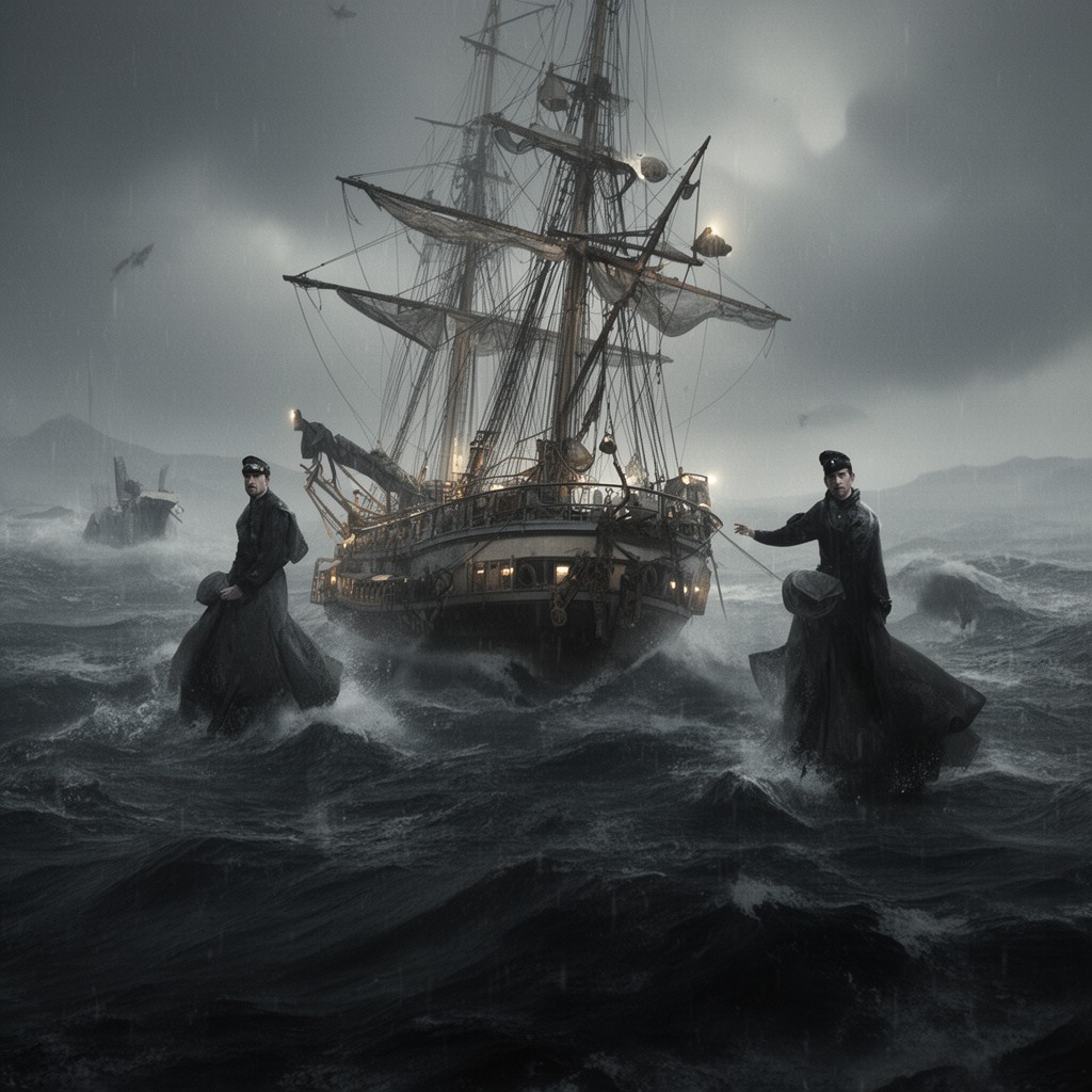 AI-generated illustration of The Terror