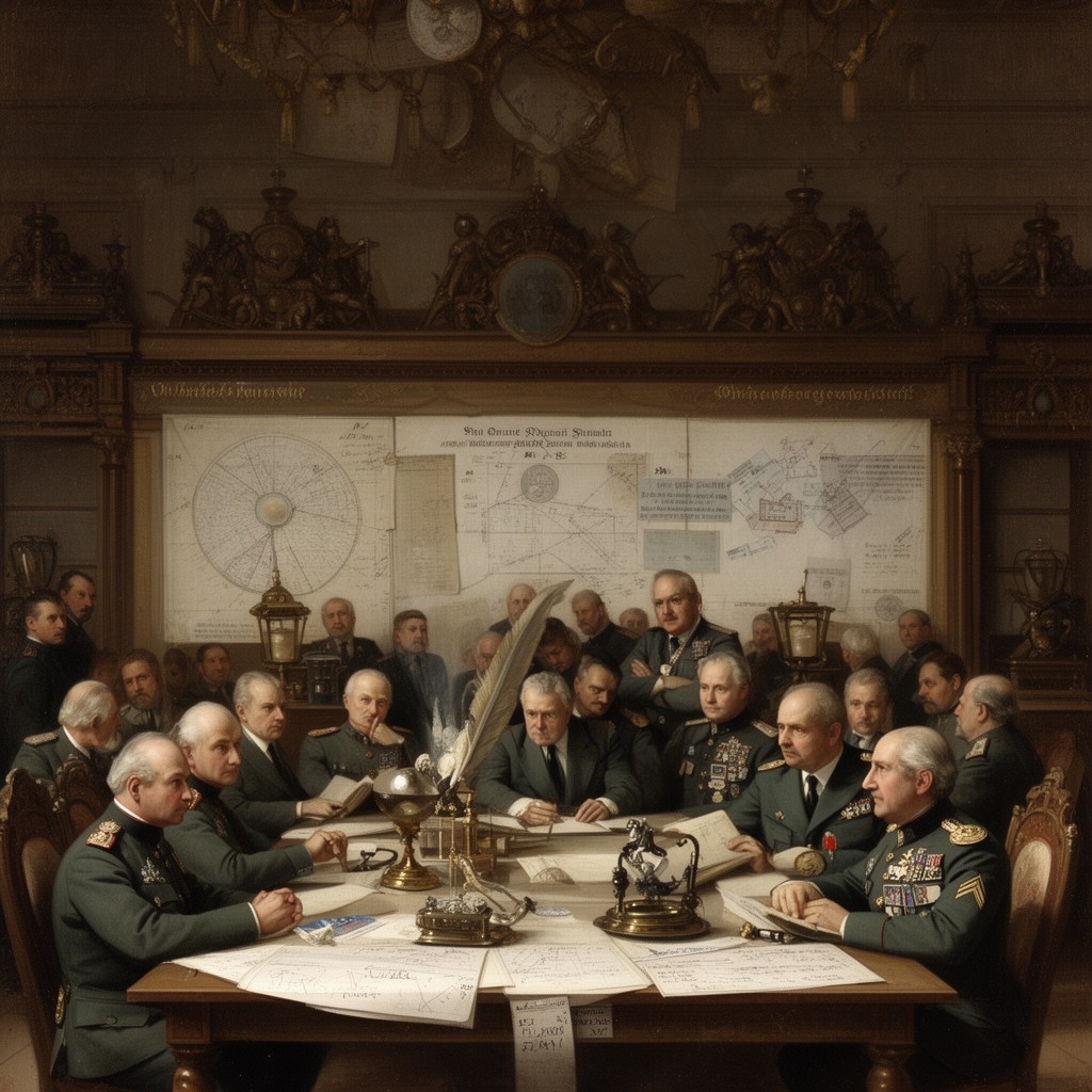 AI-generated illustration of Great General Staff