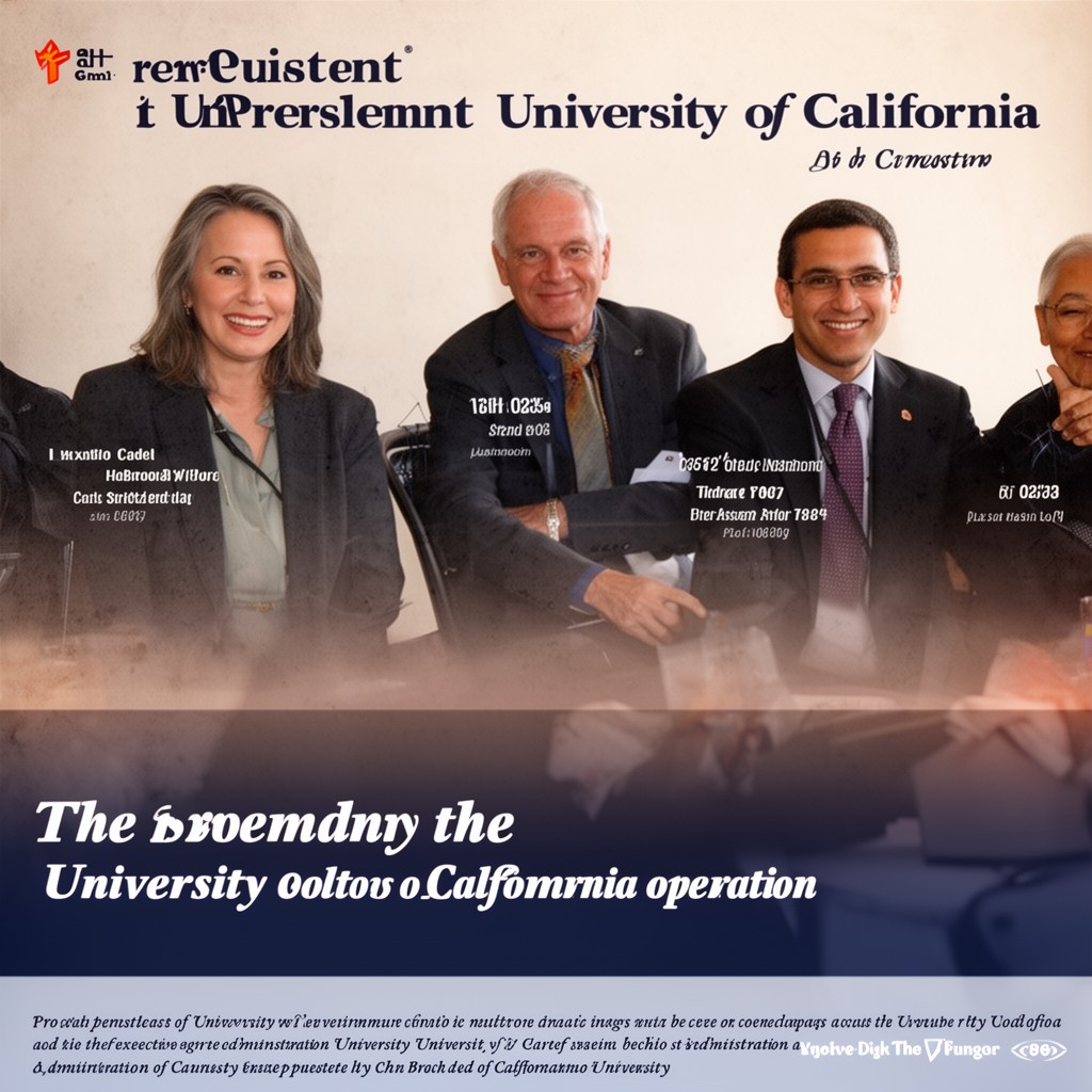 AI-generated illustration of President of the University of California