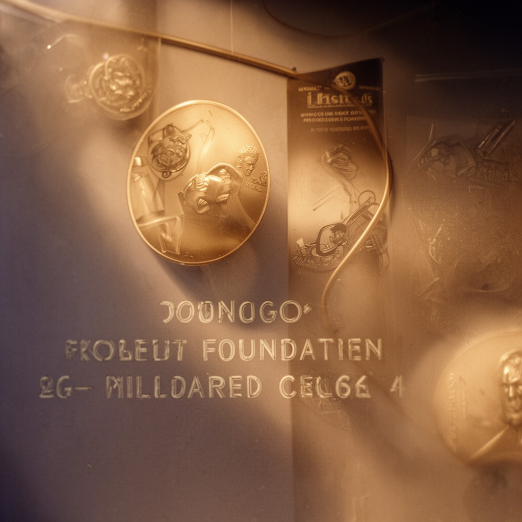 AI-generated illustration of Nobel Foundation