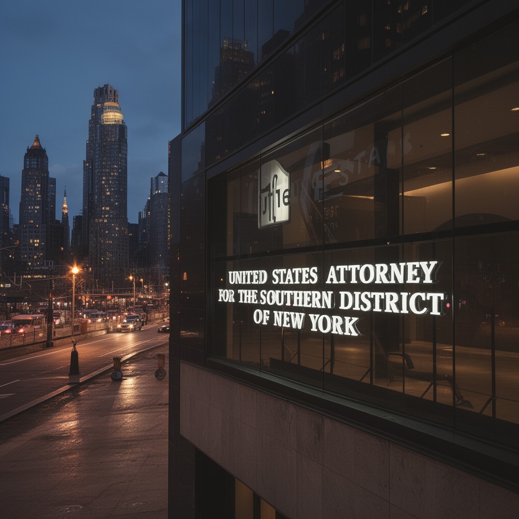 AI-generated illustration of United States Attorney for the Southern District of New York