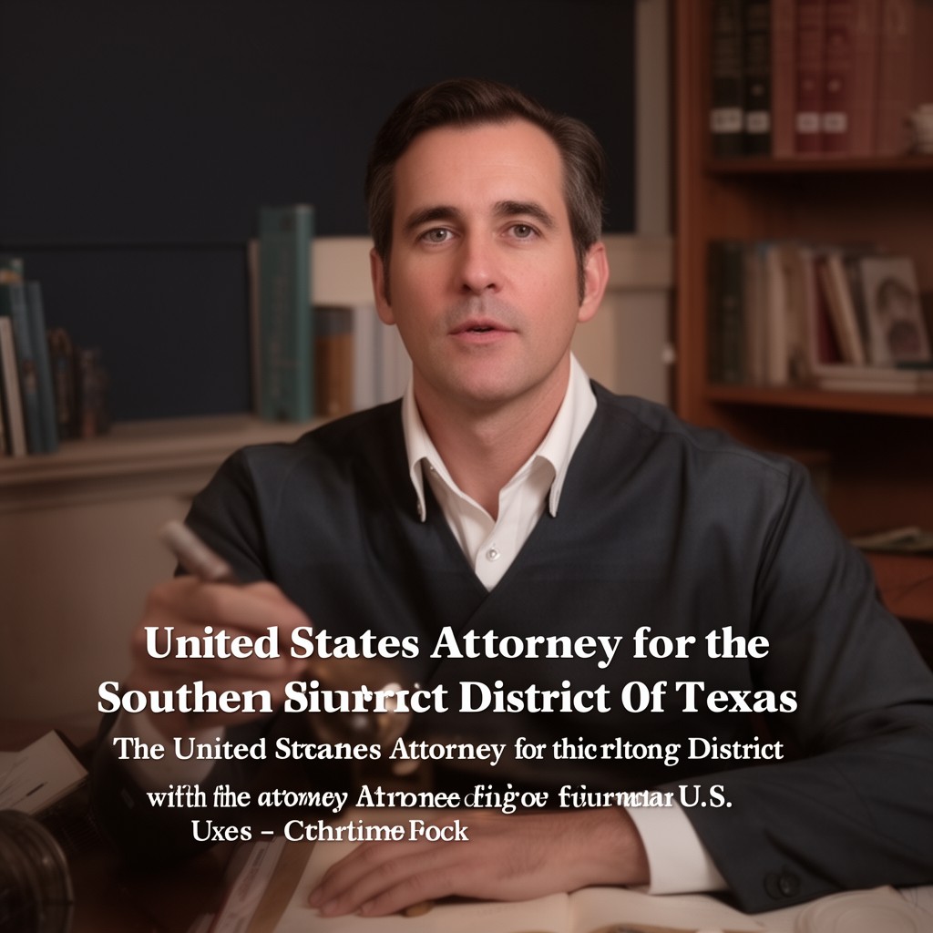 AI-generated illustration of United States Attorney for the Southern District of Texas