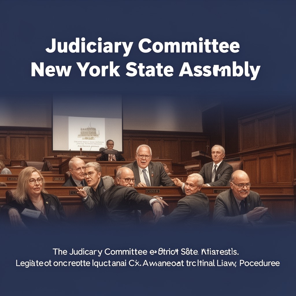 AI-generated illustration of Judiciary Committee (New York State Assembly)