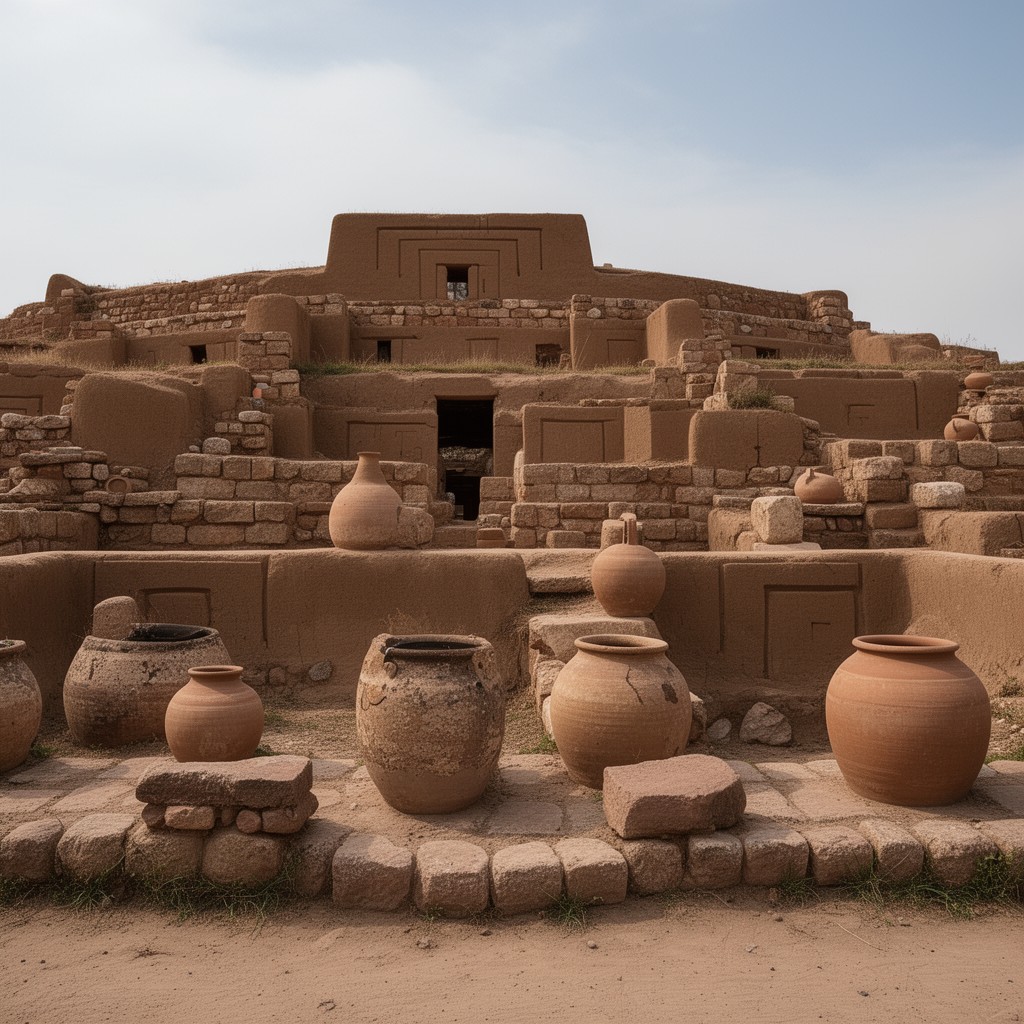 AI-generated illustration of Lima culture period