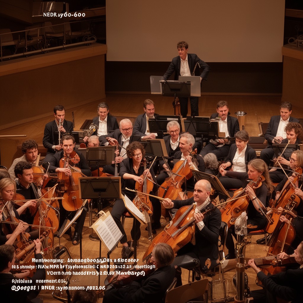 AI-generated illustration of NDR Symphony Orchestra
