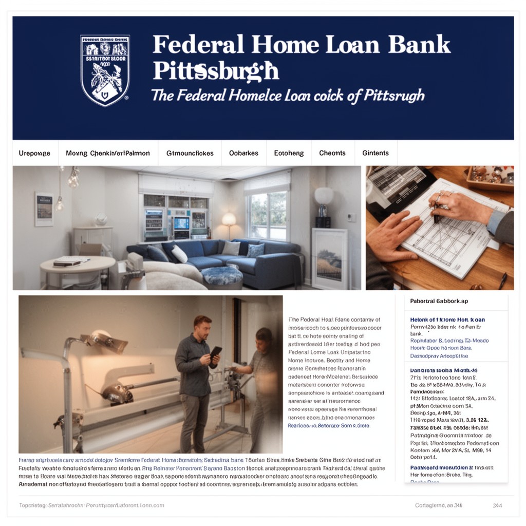 AI-generated illustration of Federal Home Loan Bank of Pittsburgh