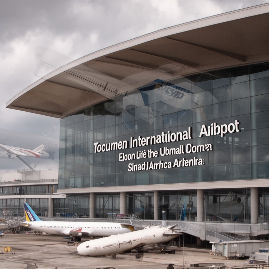 AI-generated illustration of Tocumen International Airport