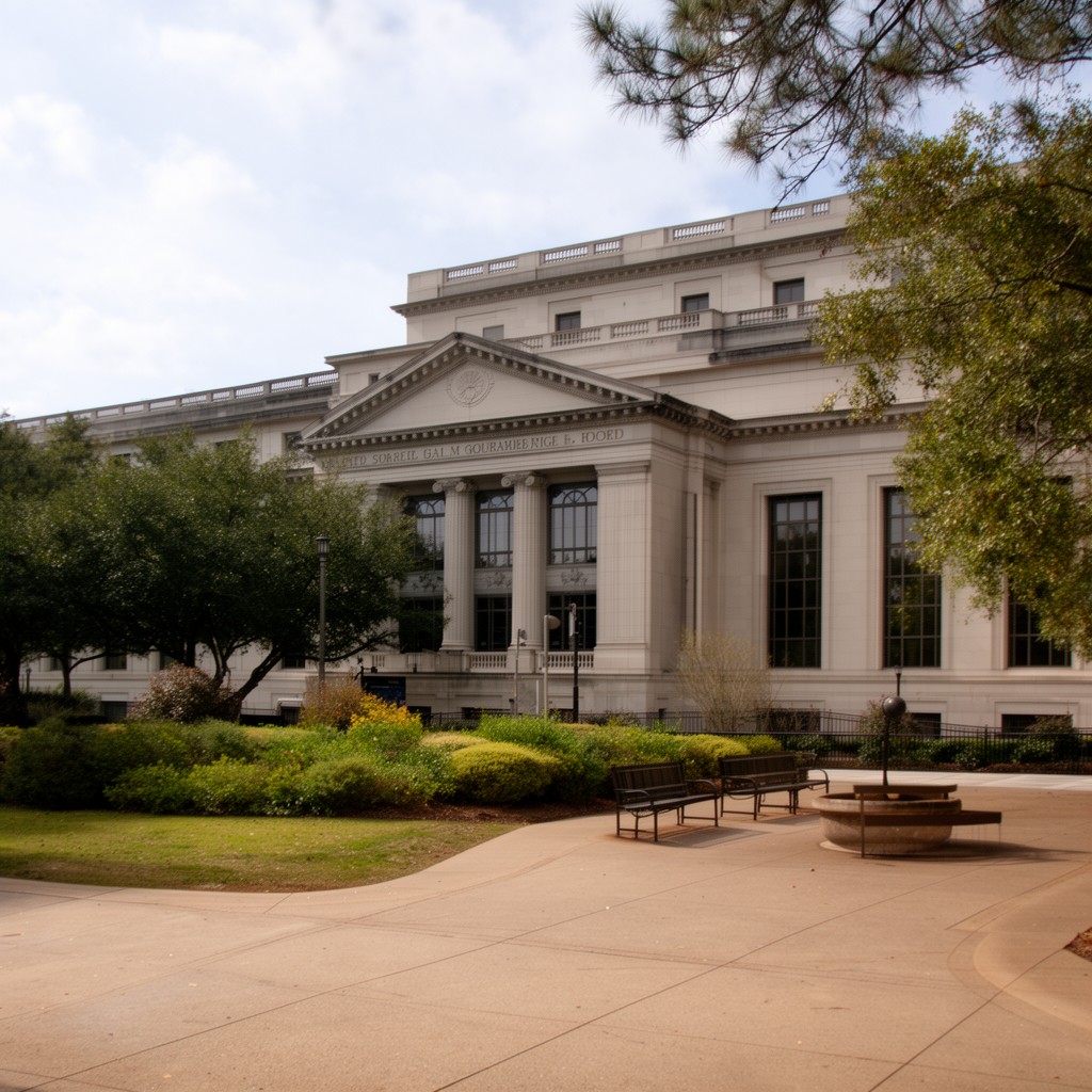 AI-generated illustration of United States District Court for the Middle District of Georgia