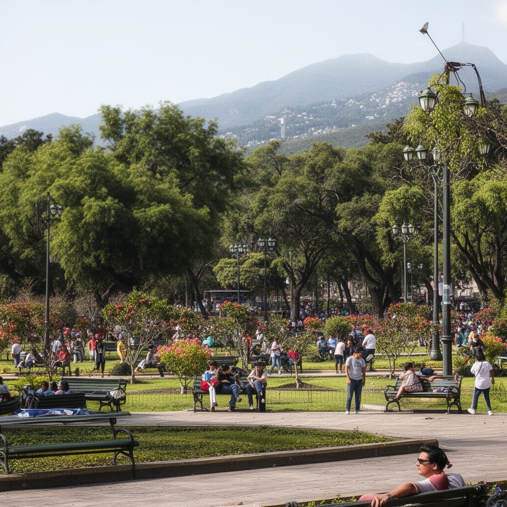 AI-generated illustration of Parque López