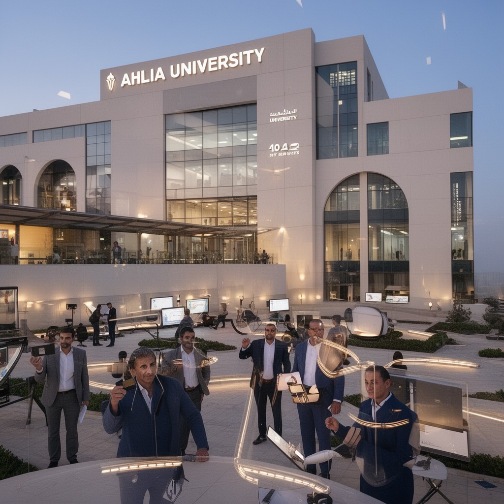 AI-generated illustration of Ahlia University