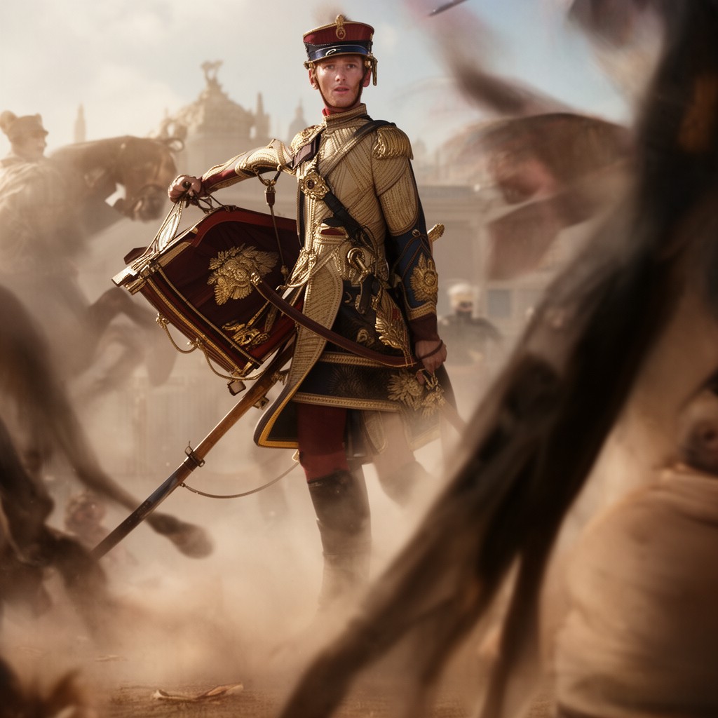 AI-generated illustration of Maréchal de France