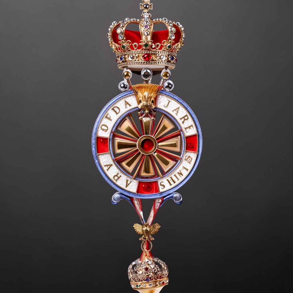 AI-generated illustration of Order of the Crown of Japan