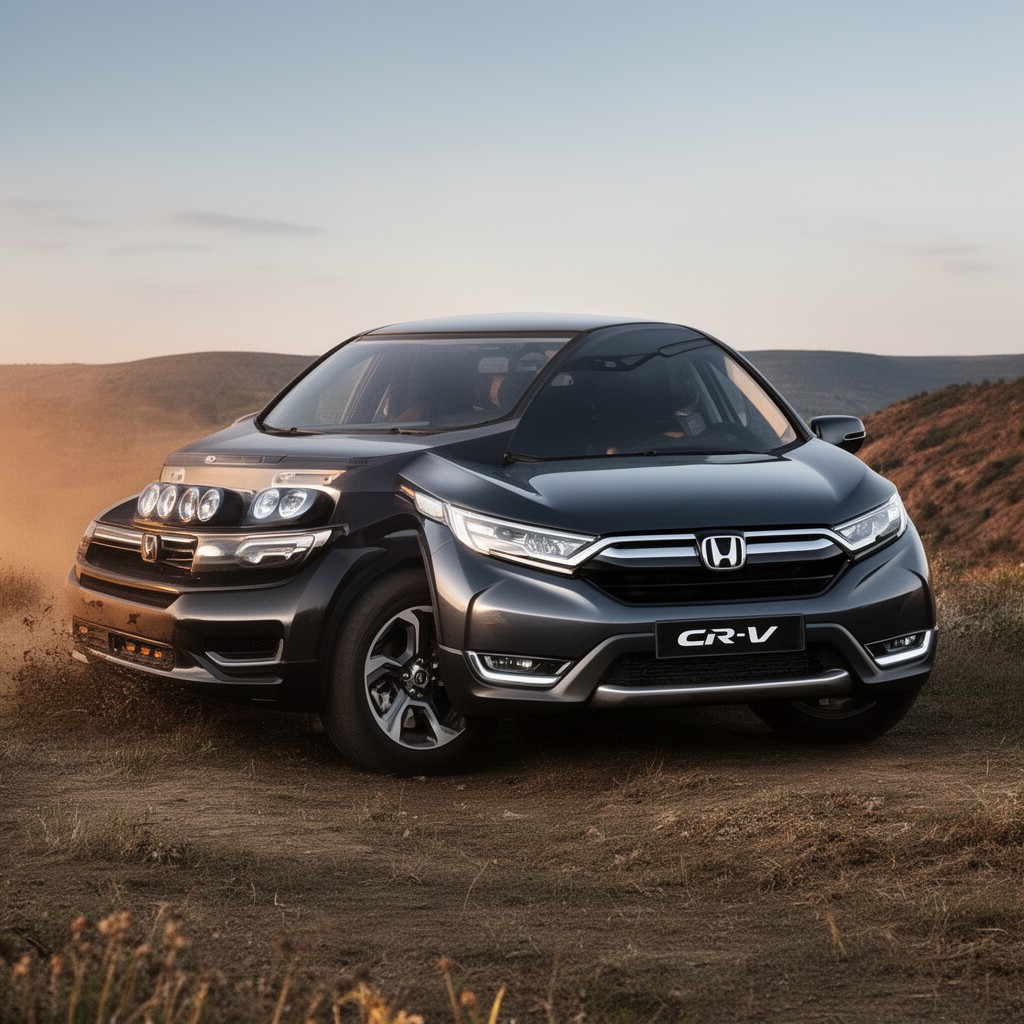 AI-generated illustration of Honda CR-V