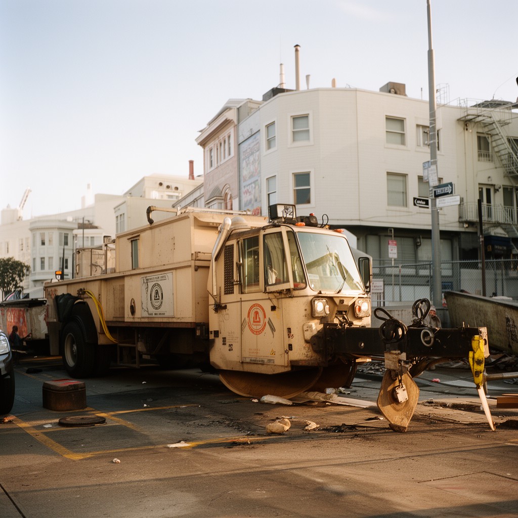 AI-generated illustration of San Francisco Department of Public Works