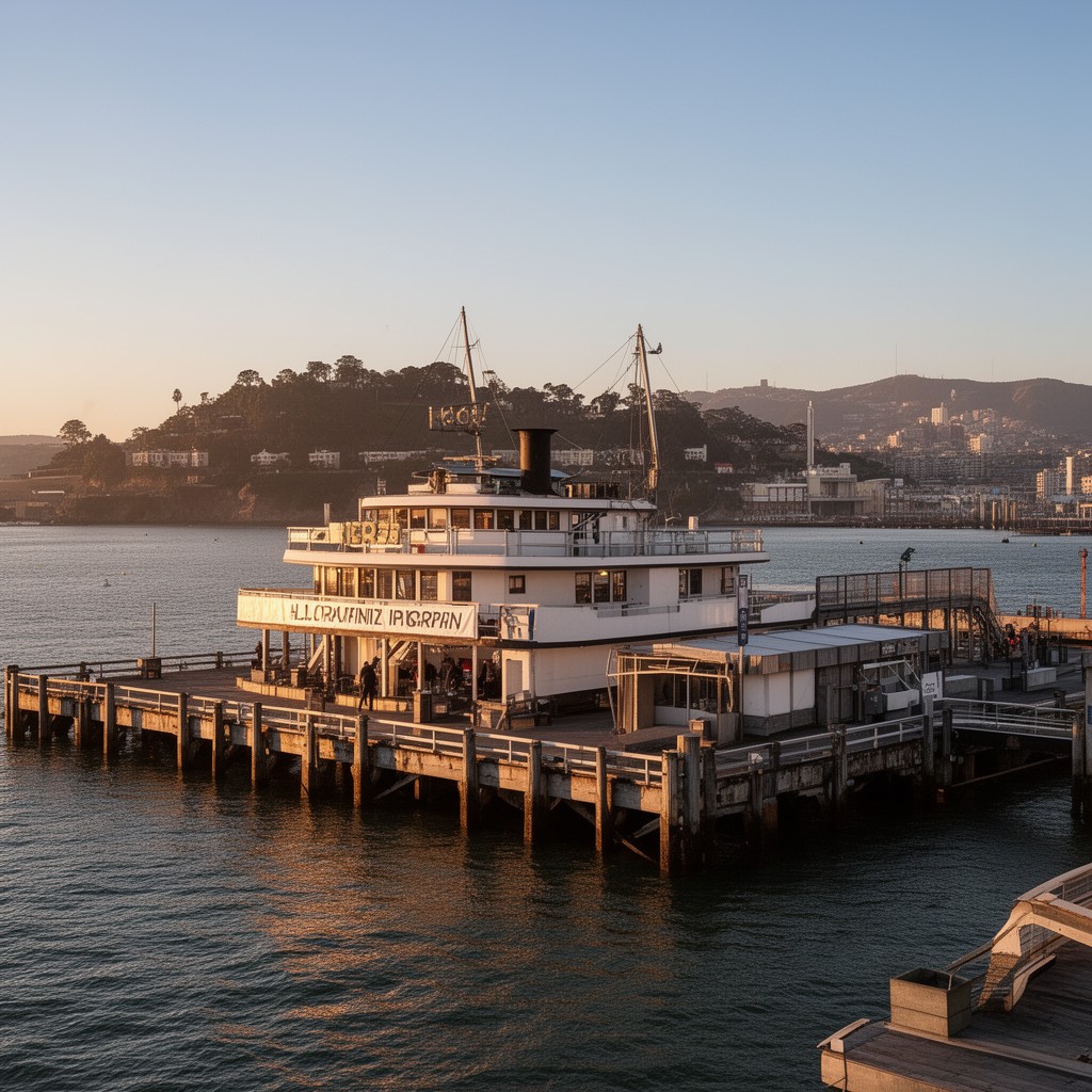 AI-generated illustration of Pier 33