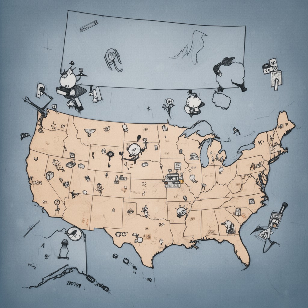AI-generated illustration of US-SD