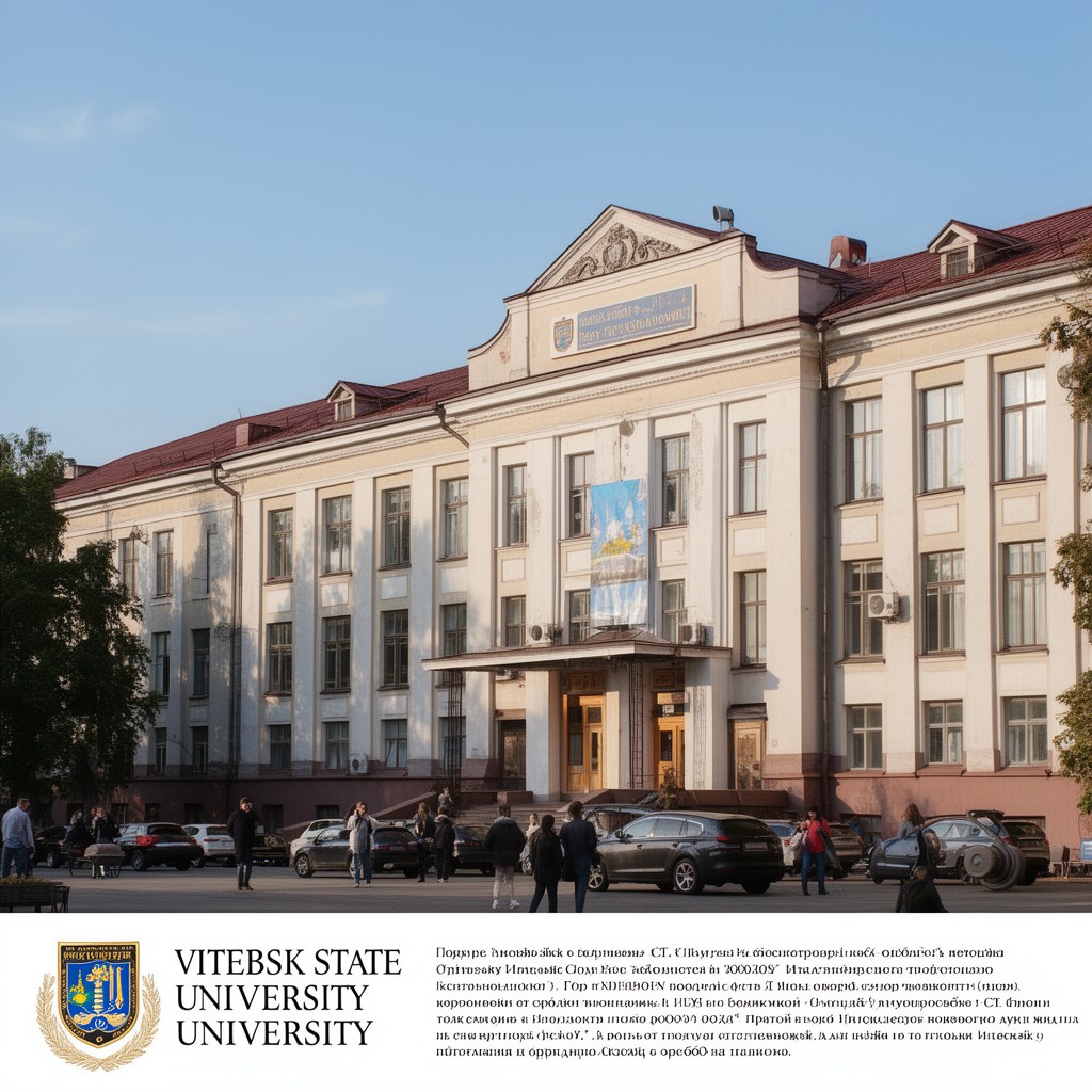 AI-generated illustration of Vitebsk State University