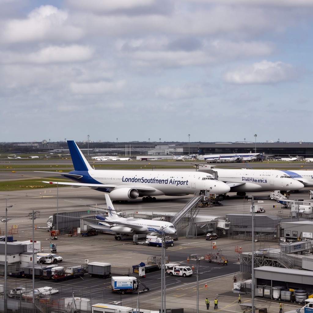 AI-generated illustration of London Southend Airport Company Limited
