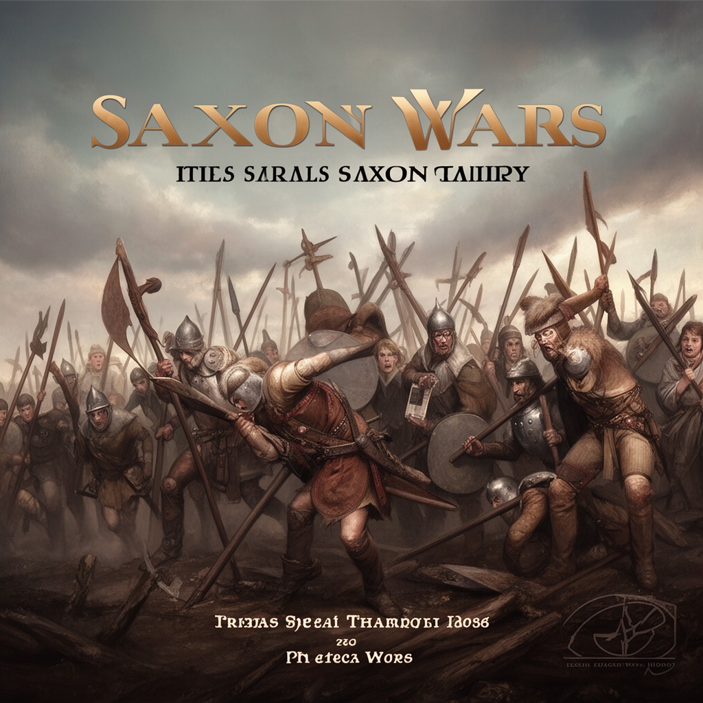 AI-generated illustration of Saxon Wars