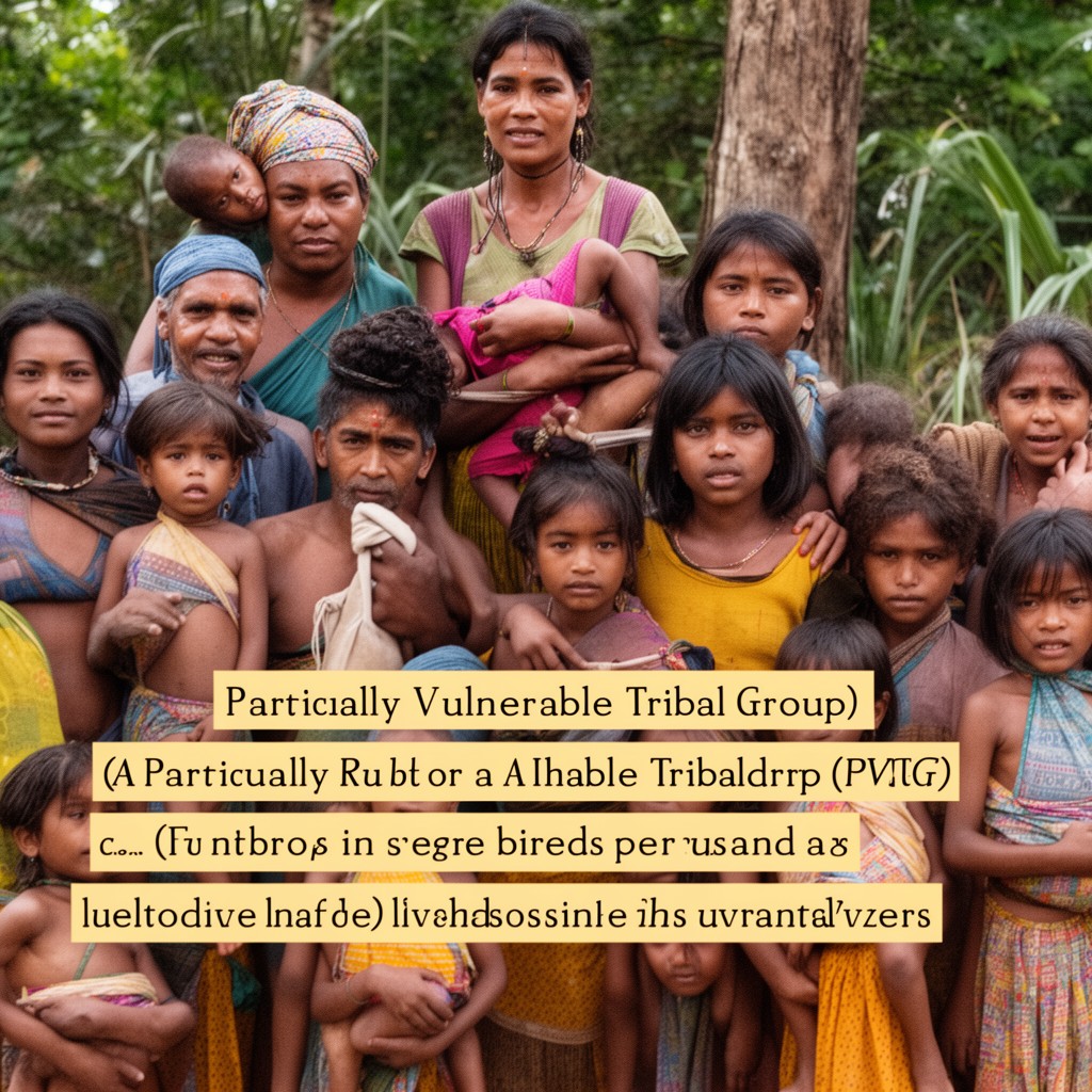 AI-generated illustration of Particularly Vulnerable Tribal Group