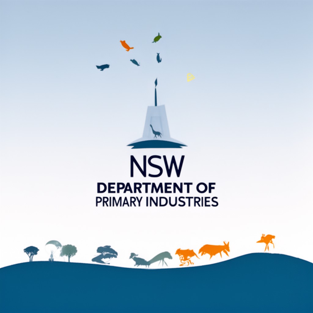 AI-generated illustration of NSW Department of Primary Industries