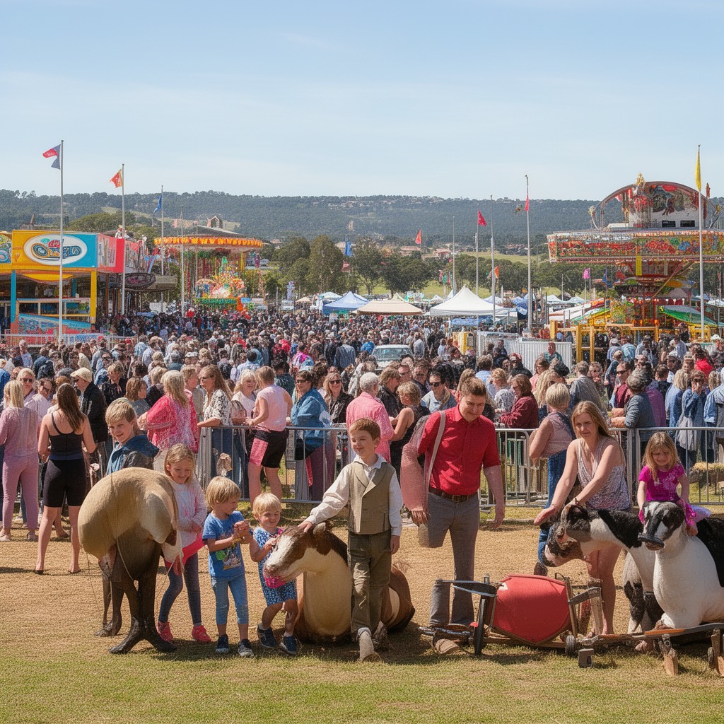 AI-generated illustration of Maitland Show