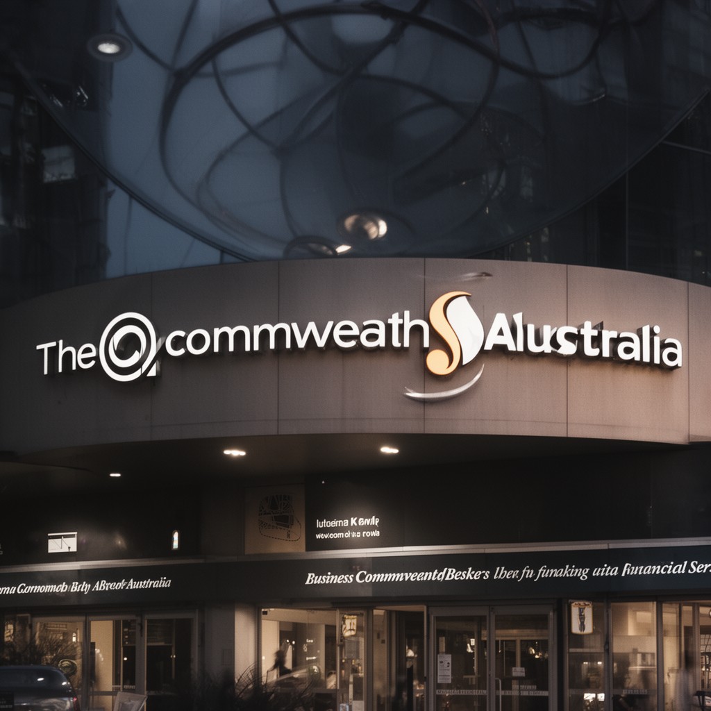 AI-generated illustration of Commonwealth Bank of Australia
