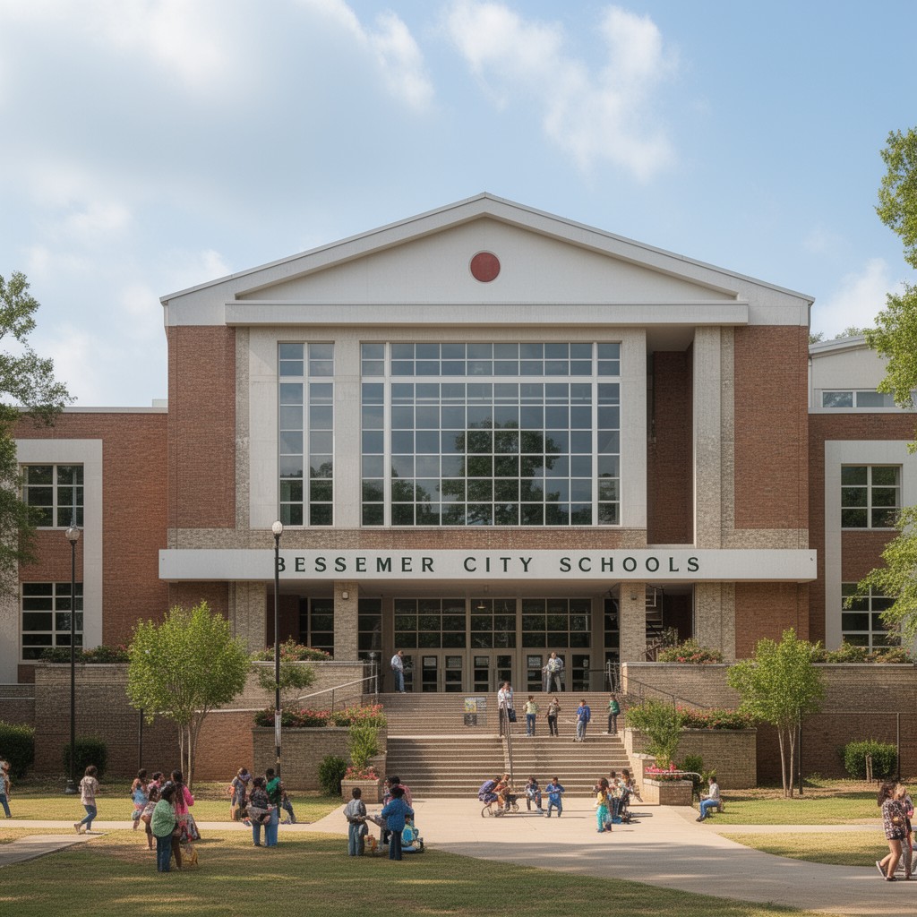 AI-generated illustration of Bessemer City Schools