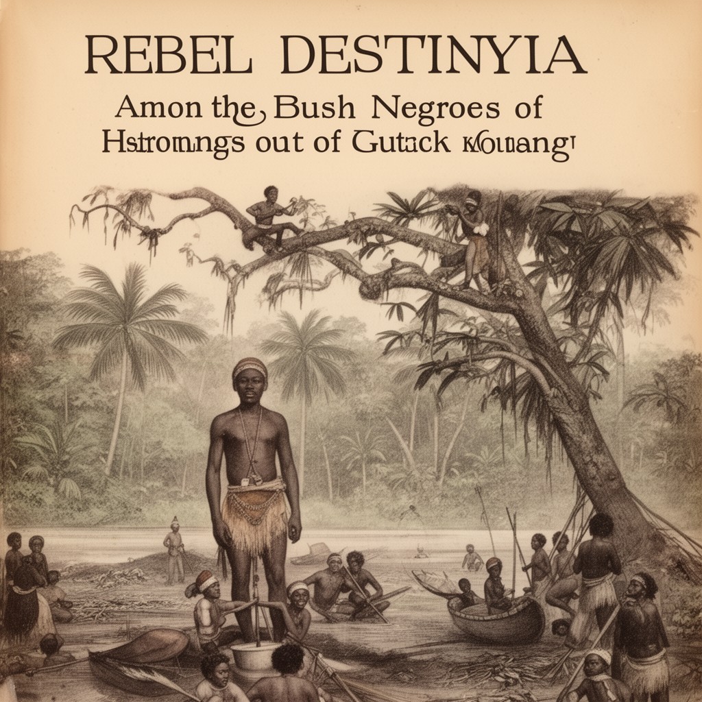 AI-generated illustration of Rebel Destiny: Among the Bush Negroes of Dutch Guiana