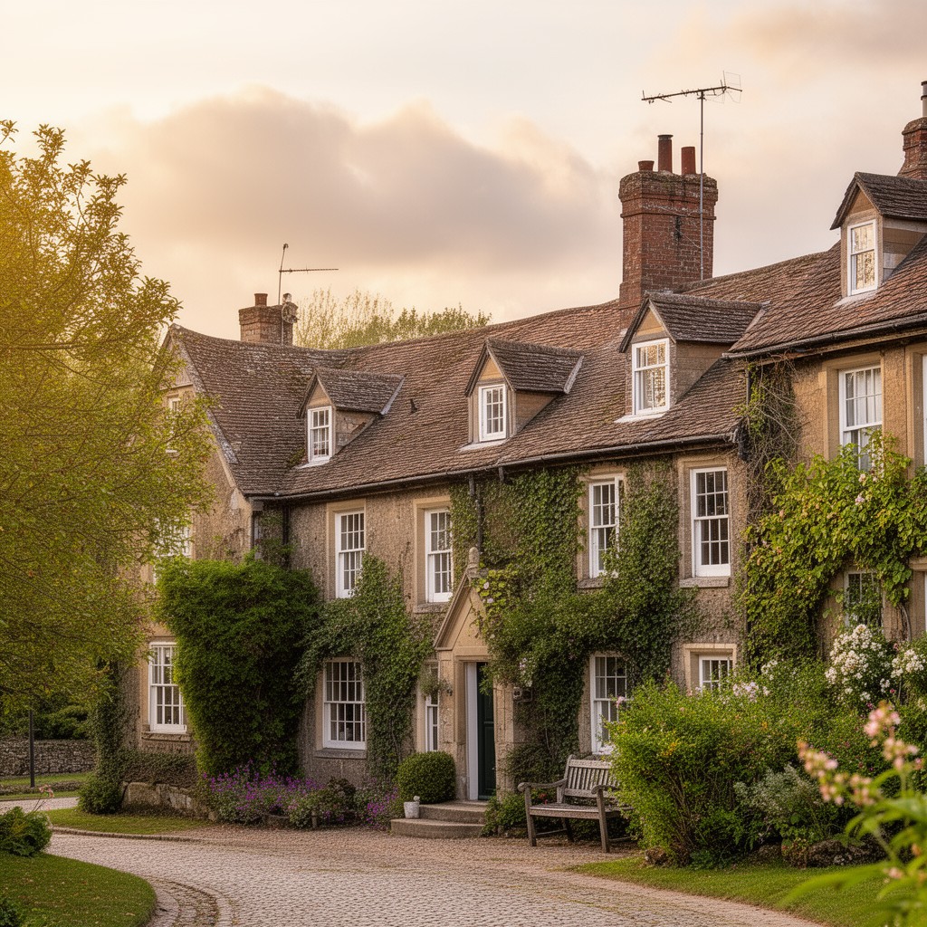 AI-generated illustration of Chawton