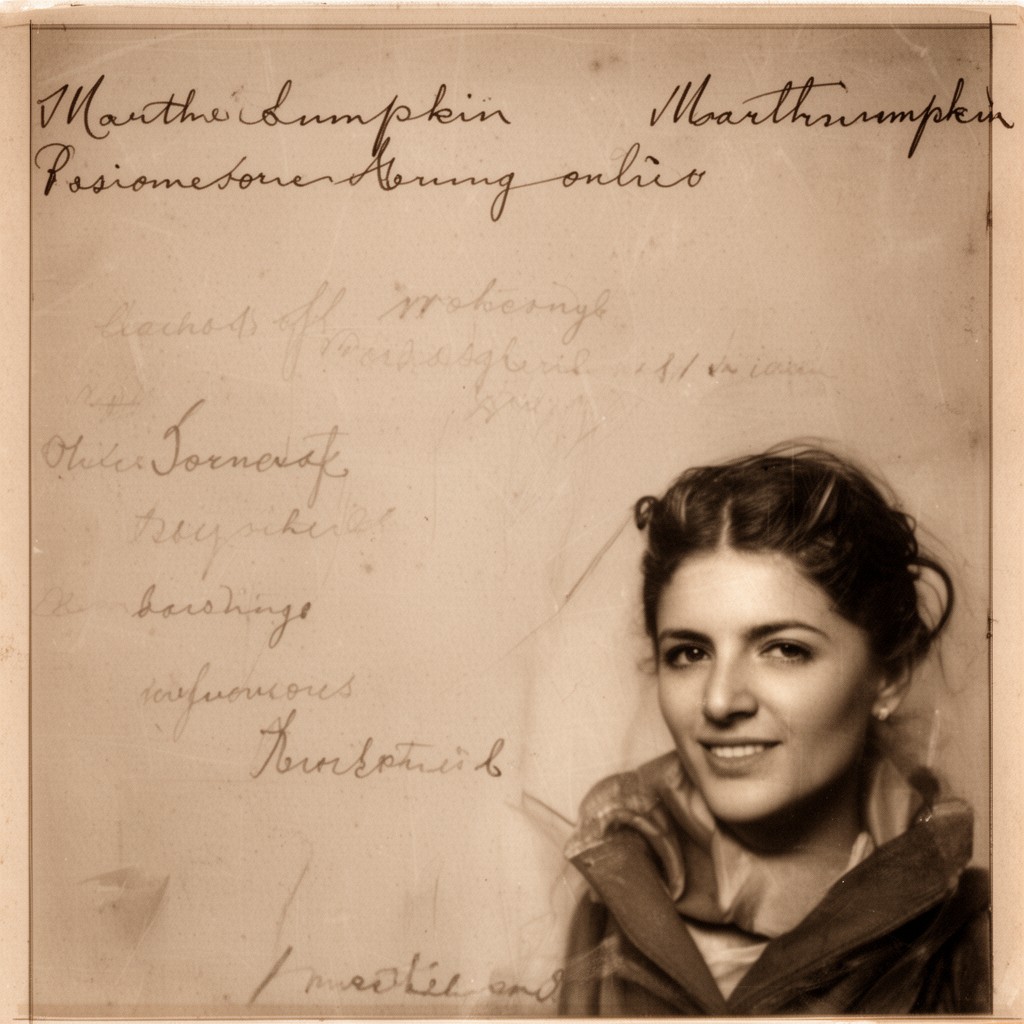 AI-generated illustration of Martha Lumpkin
