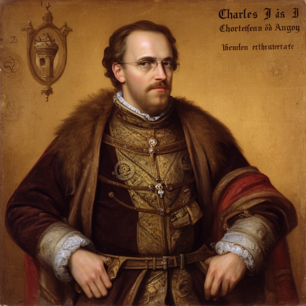 AI-generated illustration of Charles I of Anjou