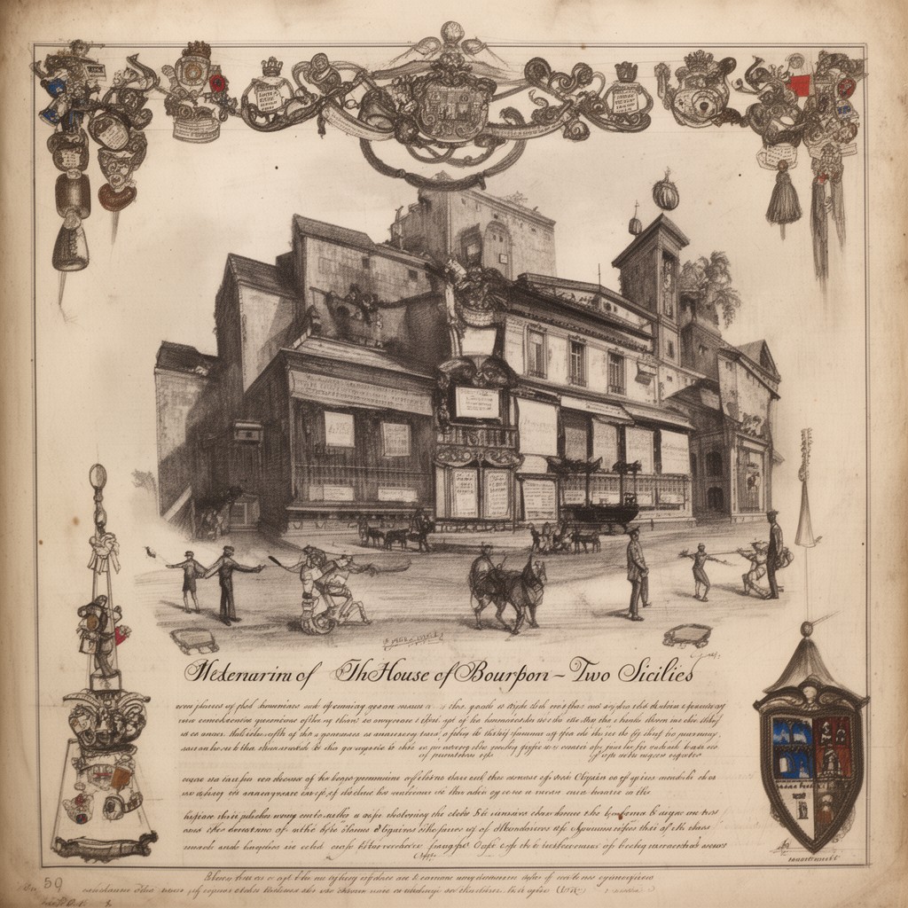 AI-generated illustration of House of Bourbon-Two Sicilies