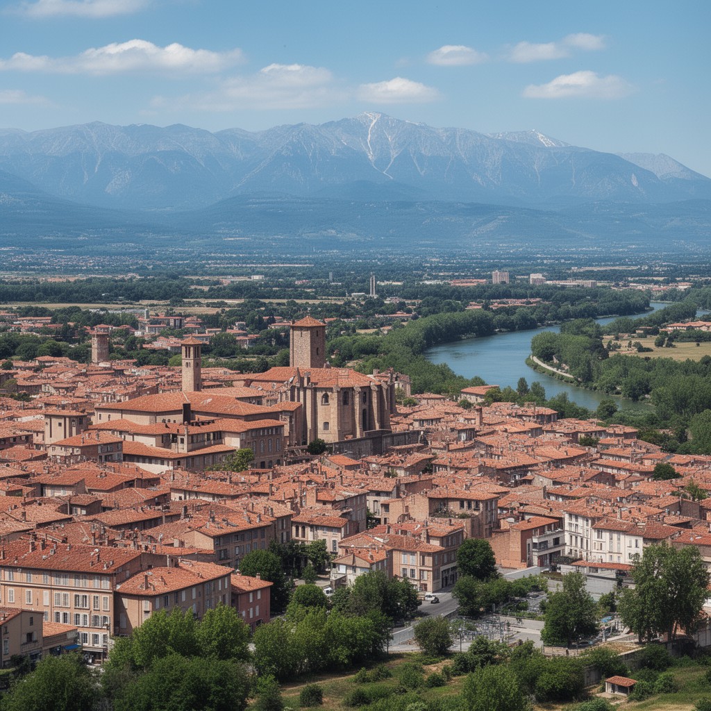 AI-generated illustration of Haute-Garonne