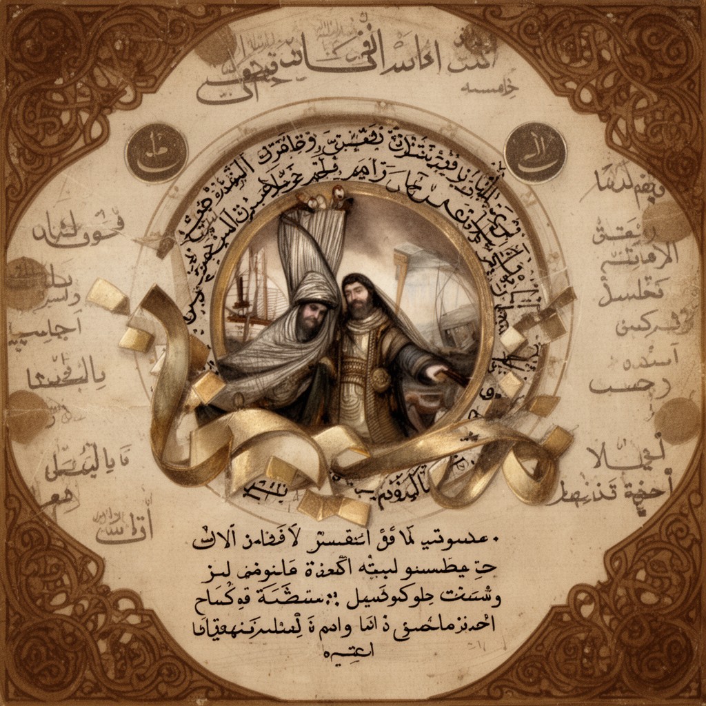 AI-generated illustration of Al-Mansur