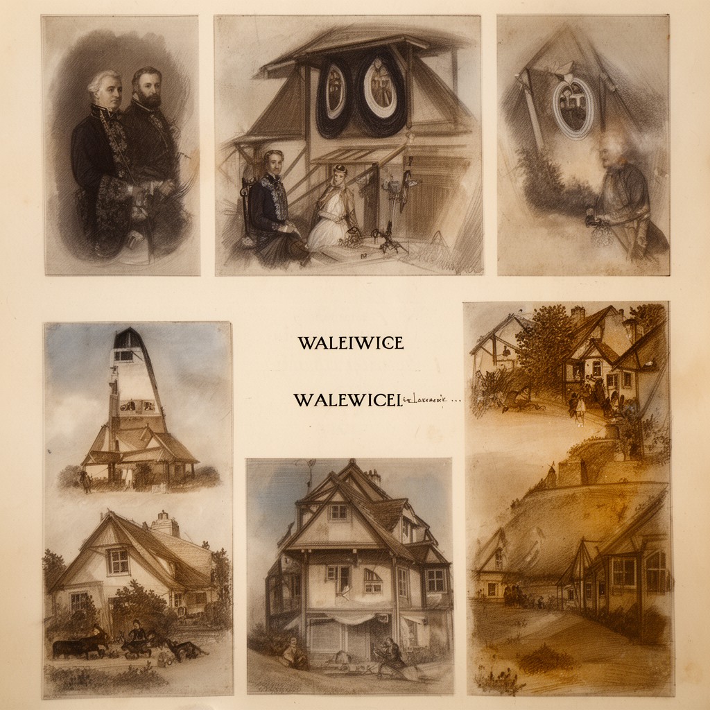 AI-generated illustration of Walewice